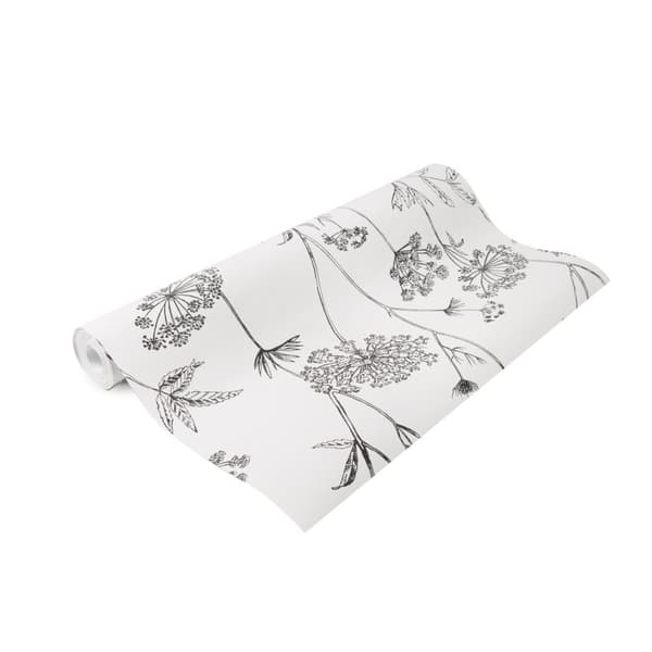 Superfresco Easy - Ikke-vævet tapet - Paraplyblomster - Grå - 10mx53cm