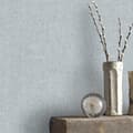Miniatyrbillede 2 af 4: Boutique - Non-woven tapet - Vand Silke Plain - Grøn-blå - 10mx53 cm