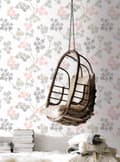 Miniatyrbild 2 av 4: Superfresco Easy - Non-woven tapet - Blossom - Rosa/Grå - 10mx53cm