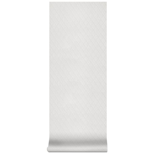 Superfresco Easy - Non-woven tapet - Diamanter - Hvid - 10mx53cm