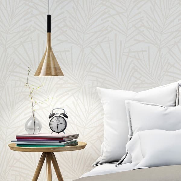 Superfresco Easy - Non-woven tapet - Aura Palm - Beige - 10mx52cm