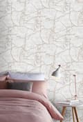 Miniatyrbillede 4 af 4: Superfresco Easy - Non-woven tapet - Kintsugi - Rose guld - 1005 x 53 cm