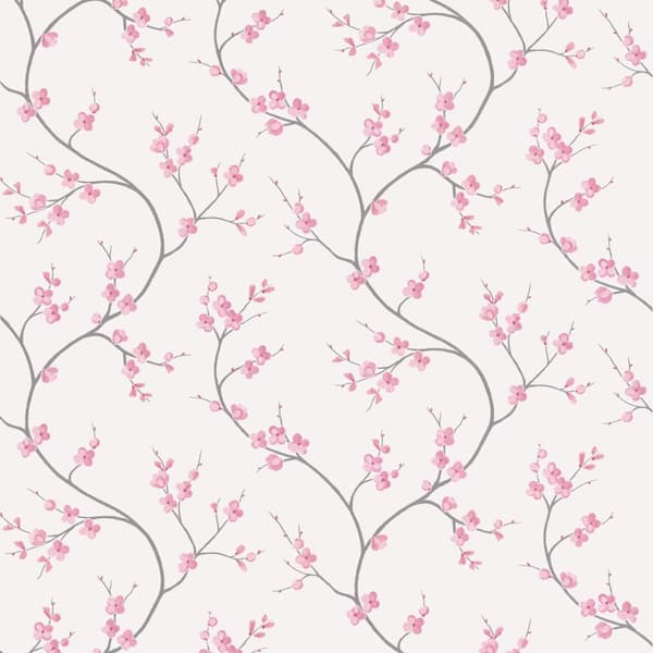 Superfresco Easy - Non-woven tapet - Blossom - Blød pink - 10mx53cm