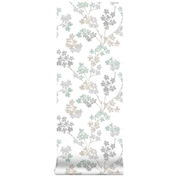 Superfresco Easy - Non-woven tapet - Blossom - Grøn - 10mx53cm