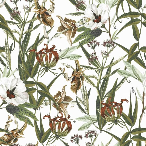 Superfresco Easy - Non-woven tapet - Urban Floral - Flerfarvet - 10mx52 cm