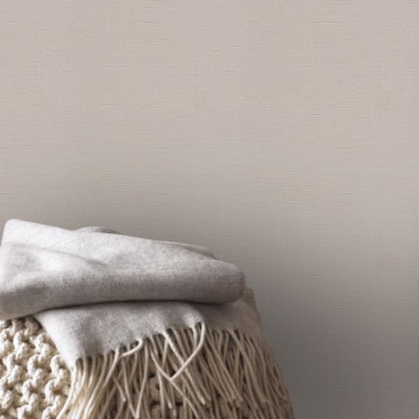 Superfresco Easy - Non-woven tapet - Uni Basic - Taupe - 10mx53cm