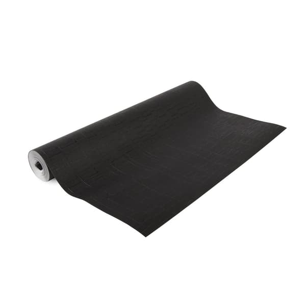 Superfresco Easy - Non-woven tapet - Glenn Uni - Sort - 10mx52cm