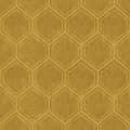 Miniatyrbild 1 av 4: Superfresco Easy - Non-woven tapet - Hexagon - Okra - 10mx52cm