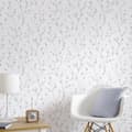 Miniatyrbillede 2 af 4: Superfresco Easy - Non-woven tapet - Karma - Hvid/Blå - 10mx52cm