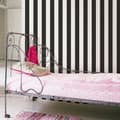 Miniatyrbillede 3 af 6: Superfresco Easy - Non-woven tapet - Monokrome striber - Sort/hvid - 10mx53cm