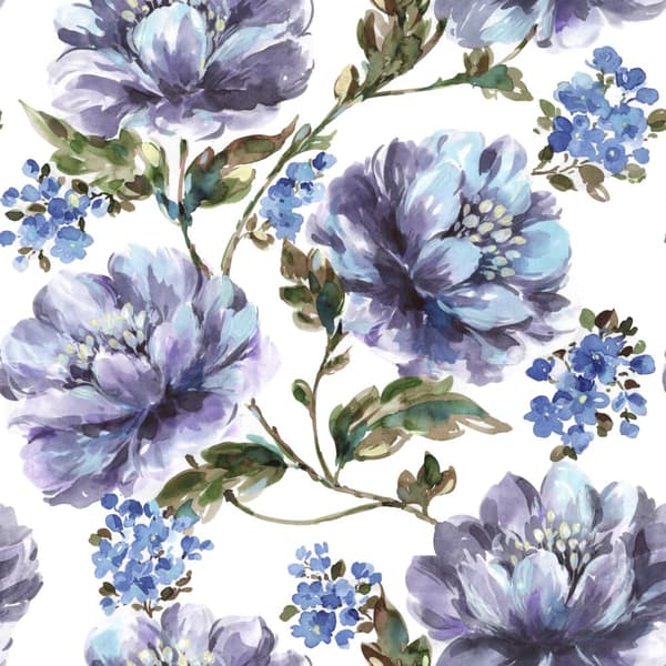 Superfresco Easy - Non-woven tapet - Stefanie - Blå - 10mx53cm