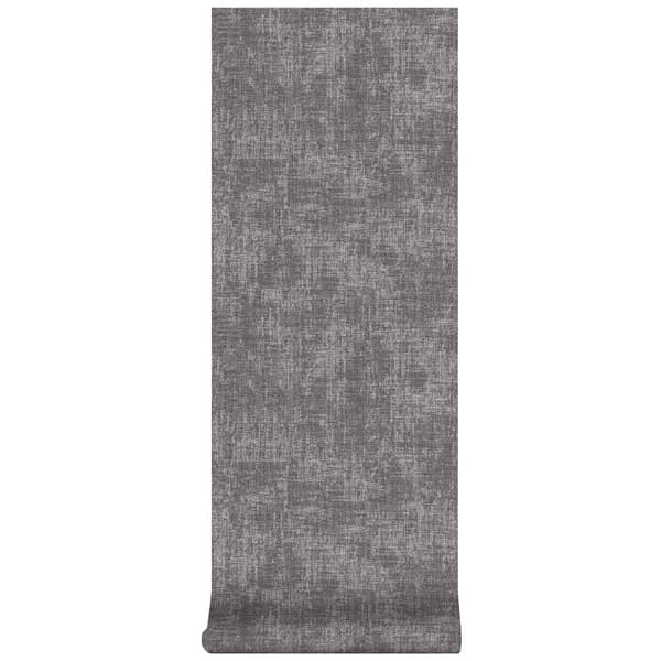 Superfresco Easy - Non-woven tapet - Zara tyg - Mörkgrå - 10mx52cm