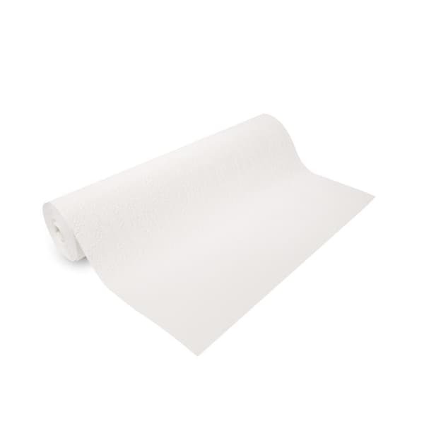 Superfresco Easy - Non-woven tapet kan males - Granol Lodret - Hvid - 10mx53cm
