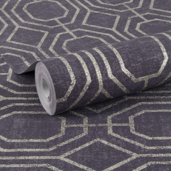 Superfresco Easy - Non-woven tapet - Roman - Lilla - 10mx53cm