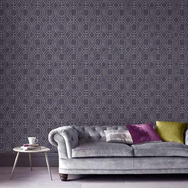 Superfresco Easy - Non-woven tapet - Roman - Lilla - 10mx53cm