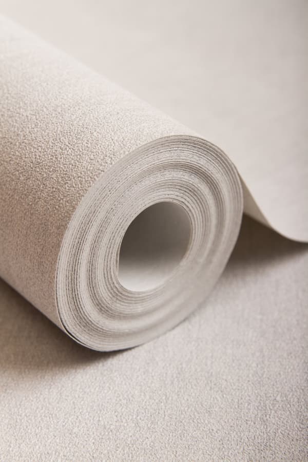 Superfresco Easy - Non-woven tapet - Calico Uni - Ljusgrå - 10mx52cm