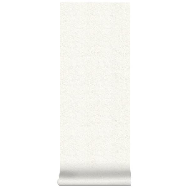 Superfresco Easy - Non-woven tapet - Granol Stucco - Hvid - 15mx52cm