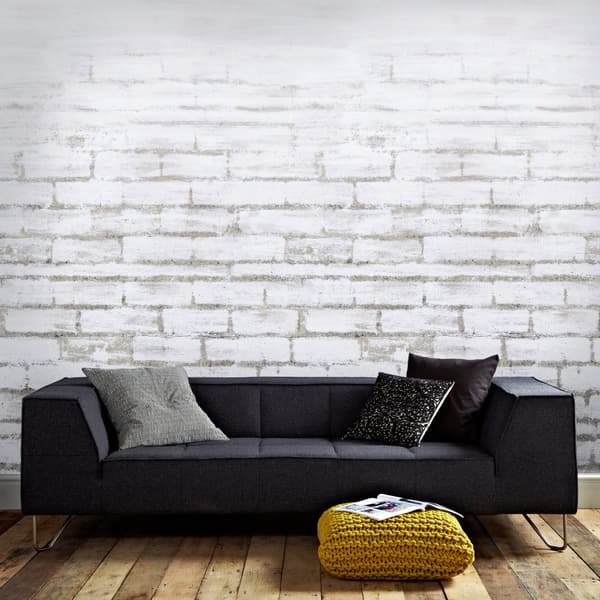 Art for the Home - Fototapet - London - Hvid - 150x300cm