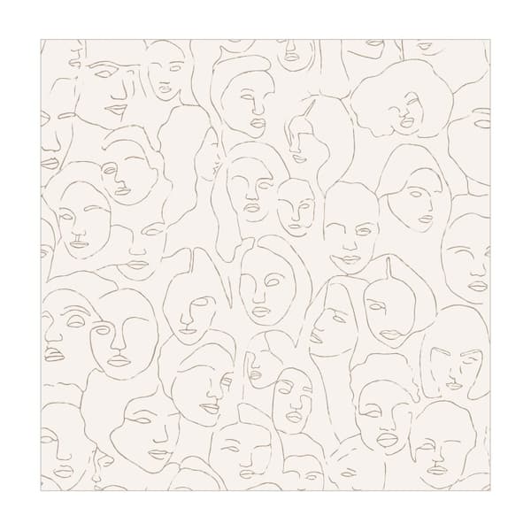 vtwonen - Fototapet - Faces - 150x280 cm