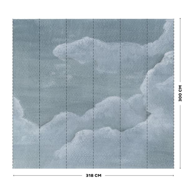 vtwonen - Fototapet - Cloud - 318x300cm