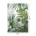 Miniatyrbild 4 av 6: Art for the Home - Fototapet - Ren natur - Monstera - Grön - 280x200cm