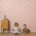 Miniatyrbillede 4 af 6: Little Dutch - Non-woven tapet - Little Rainbows Pink - Pink - 10mx53 cm