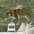 Miniatyrbillede 2 af 6: Art for the Home - Fototapet - Leopard - 280x200cm