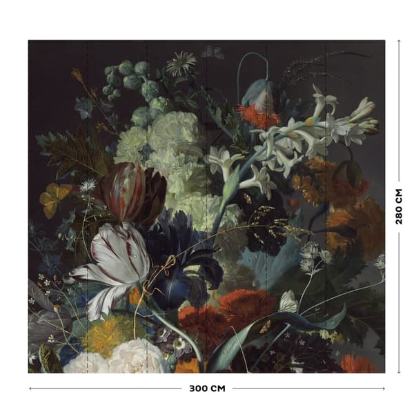 Art for the Home - Fototapet - Feona Blomster - 280x300 cm