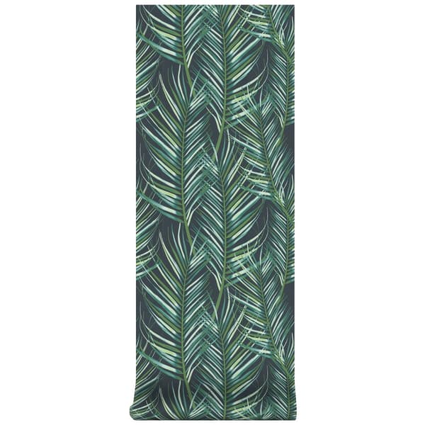 Superfresco Easy - Non-woven tapet - Palmblad - Grön - 10mx52cm