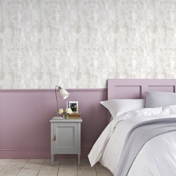 Superfresco Easy - Non-woven tapet - Bellagio - Hvid - 10mx52cm