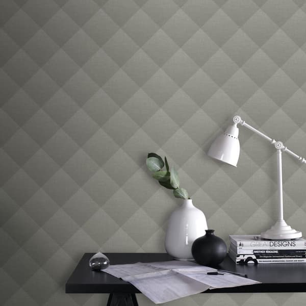 WOW - Non-woven tapet - Geo Texture - Grå - 10mx52cm
