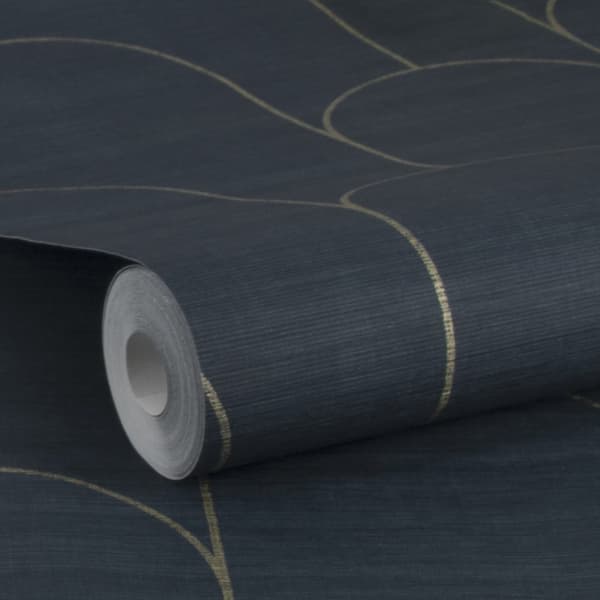 WOW - Non-woven tapet - Odile - Grøn-blå - 10mx52cm