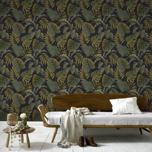 WOW - Non-woven tapet - Botanical Night - 10mx52cm