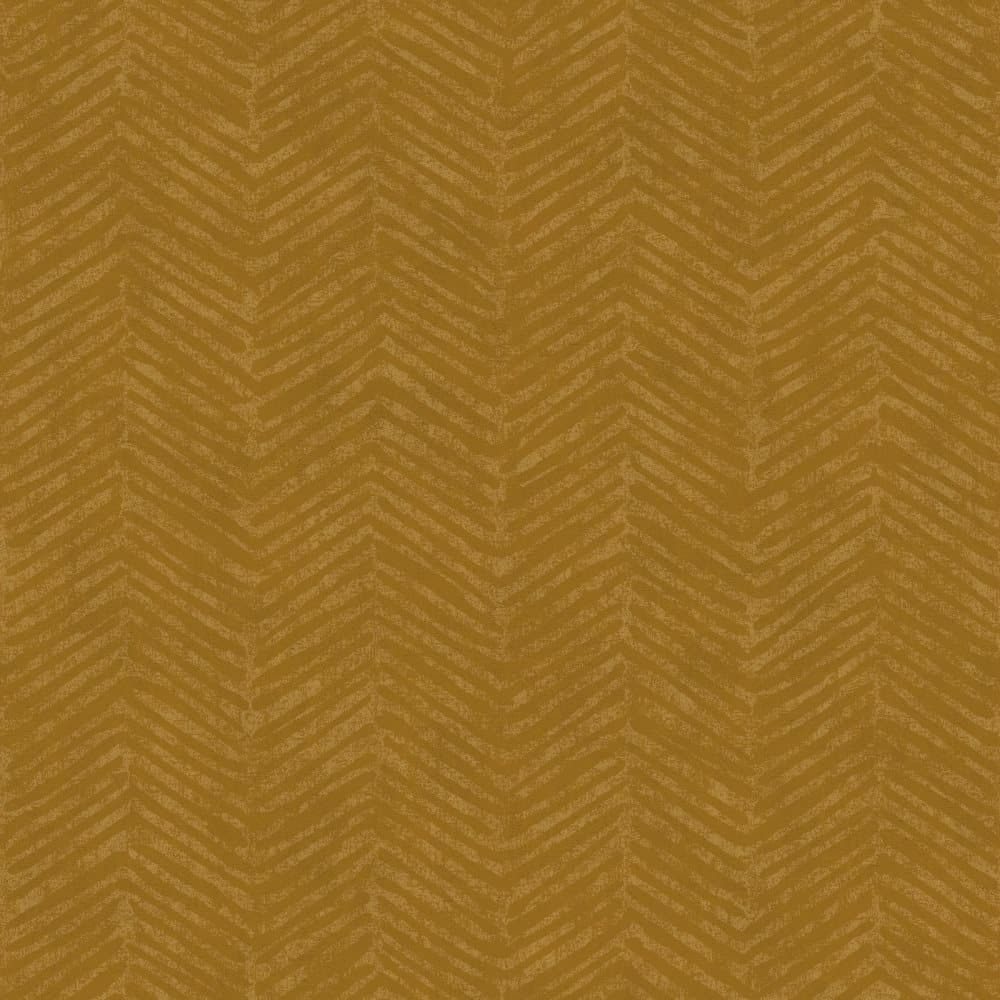 WOW - Non-woven Tapet - Grafisk Chevron - Okra - 10mx52cm