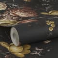 Miniatyrbild 3 av 4: WOW - Non-woven tapet - Bukett - Svart - 10mx52cm
