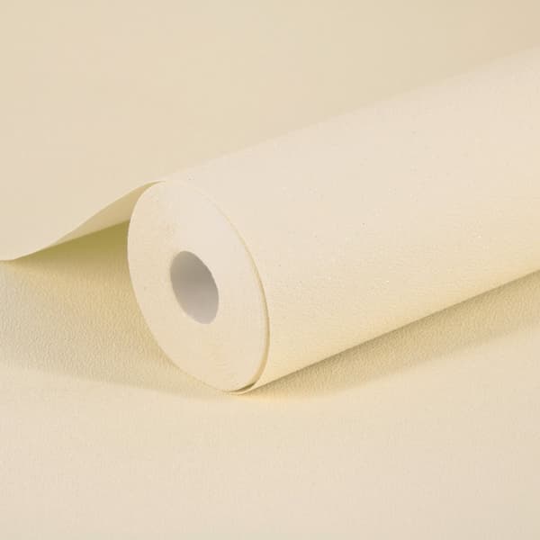 WOW - Non-woven tapet - Basic Glitter - Ecru - 10mx52cm