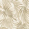 Miniatyrbillede 1 af 4: WOW - Non-woven tapet - Elegant Leaves - Sand - 10mx52cm