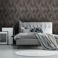 Miniatyrbild 2 av 4: WOW - Non-woven tapet - Elegant Lines - Antracit - 10mx52cm