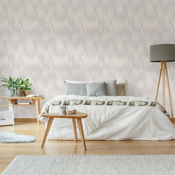 WOW - Non-woven tapet - Elegant Lines - Ljusgrå - 10mx52cm