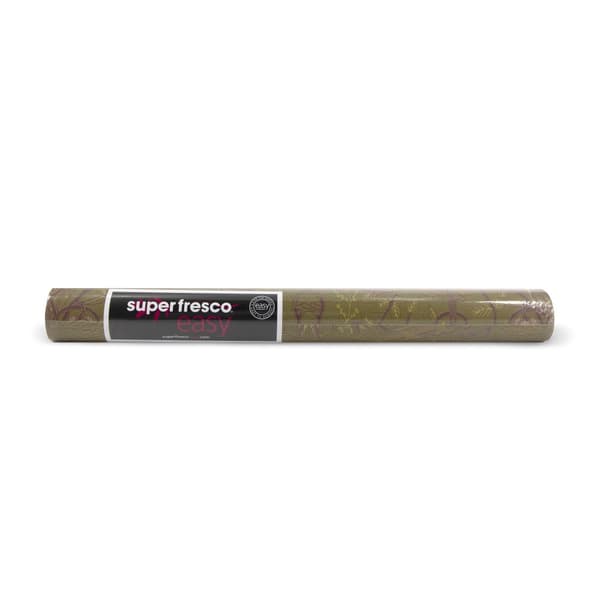 Superfresco Easy - Non-woven tapet - Lauri - Okker - 10mx52cm