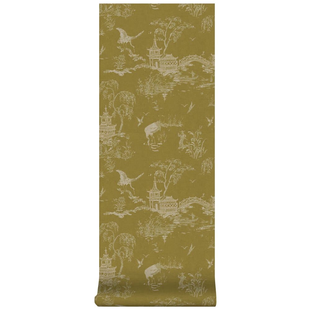 Superfresco Easy - Non-woven Tapet - Gaia - Okra - 10mx52cm