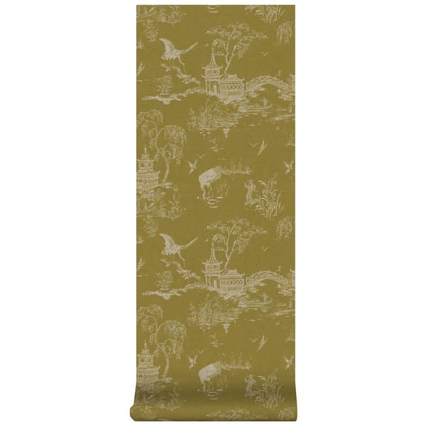 Superfresco Easy - Non-woven tapet - Gaia - Oker - 10mx52cm
