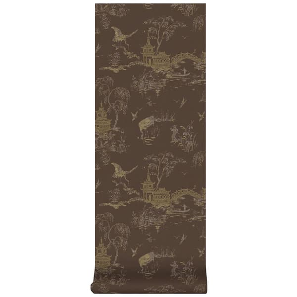 Superfresco Easy - Non-woven tapet - Gaia - Bordeaux - 10mx52cm