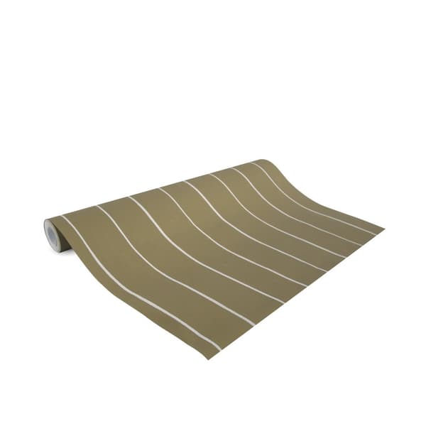 Superfresco Easy - Non-woven tapet - Striber - Okker - 10mx53cm