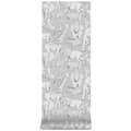 Miniatyrbild 1 av 5: Superfresco Easy - Non-woven tapet - Djungeldjur - Grå - 10mx52cm