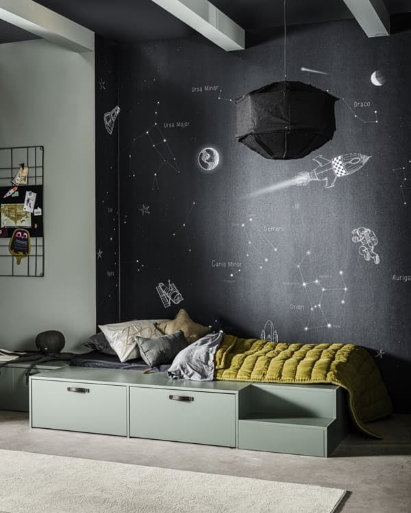 vtwonen - Fototapet - Space - 300x300cm