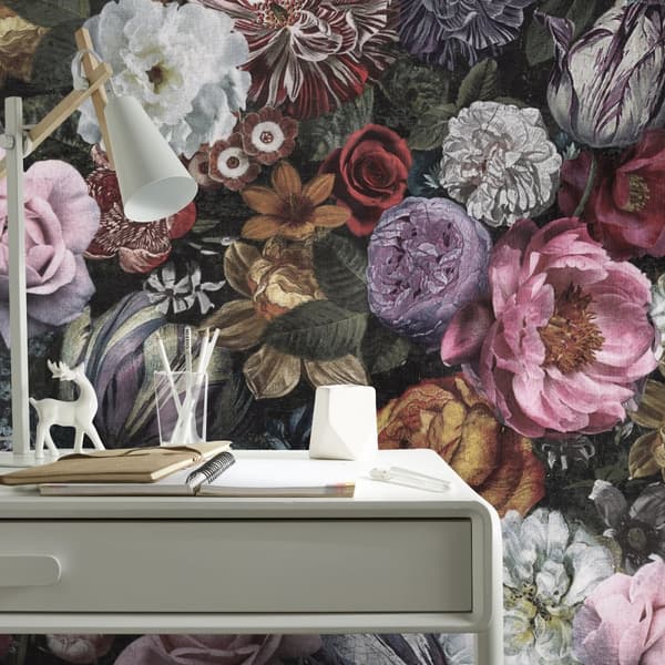 Superfresco Easy - Non-woven tapet - Brygge Blommor - Flerfärgad - 10mx52cm