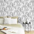 Miniatyrbild 3 av 4: Superfresco Easy - Non-woven tapet - Strelitzia Leaves - Grå - 10mx52cm