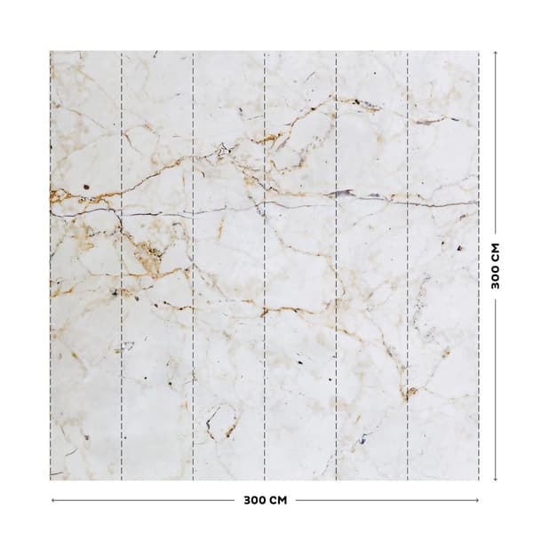 Art for the Home - Fototapet - Milano - Marmor - 300x300 cm