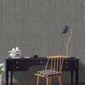 Miniatyrbild 2 av 5: Superfresco Easy - Non-woven Tapet - Perfekt Symmetri Stripes Dark Grey - 10m x 52cm
